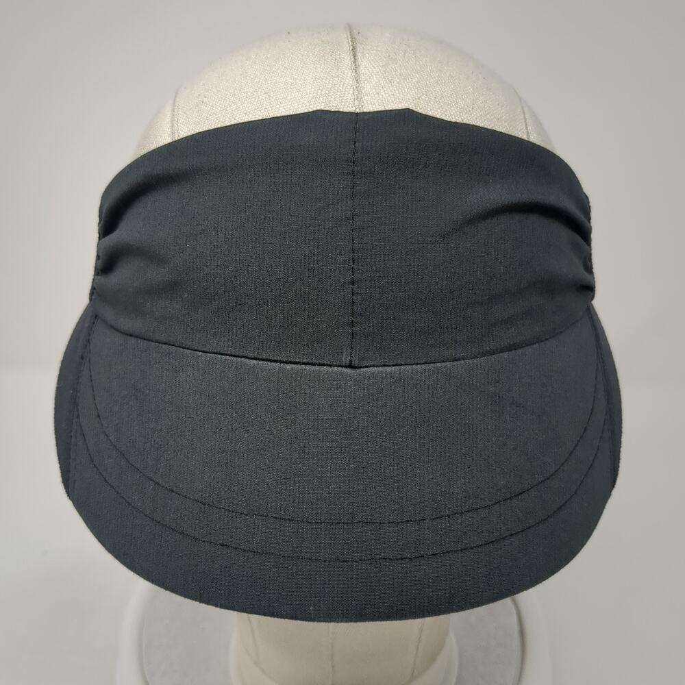 Lululemon Strapback Sun Visor Hat Solid Black One… - image 2